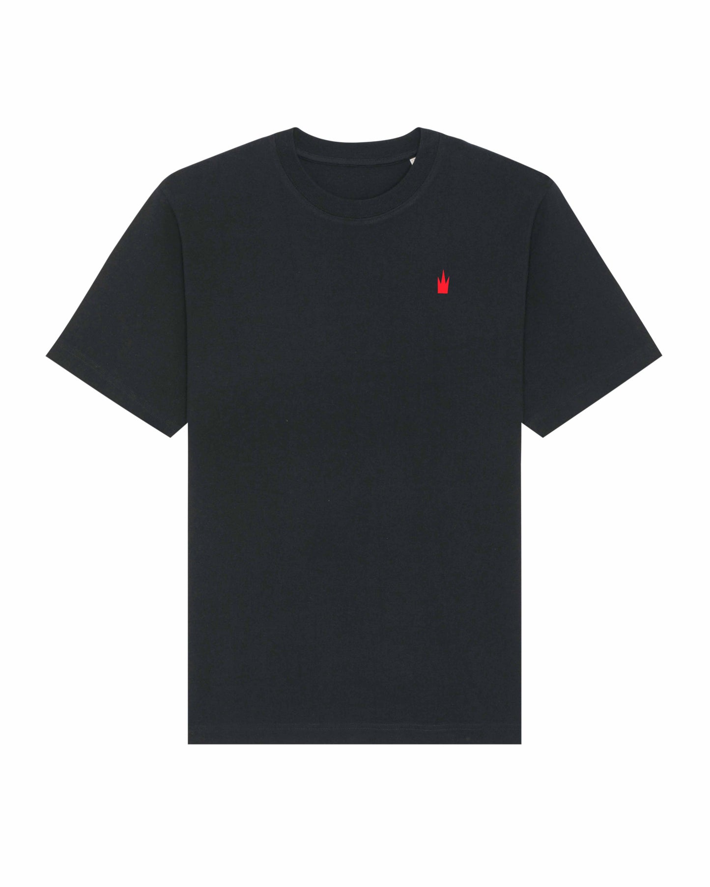 "Rote Riesen schlafen nicht" T-Shirt Girlwoman Merchandise. Oversized Fit. Schwere Stoffqualität 100% Cotton.
