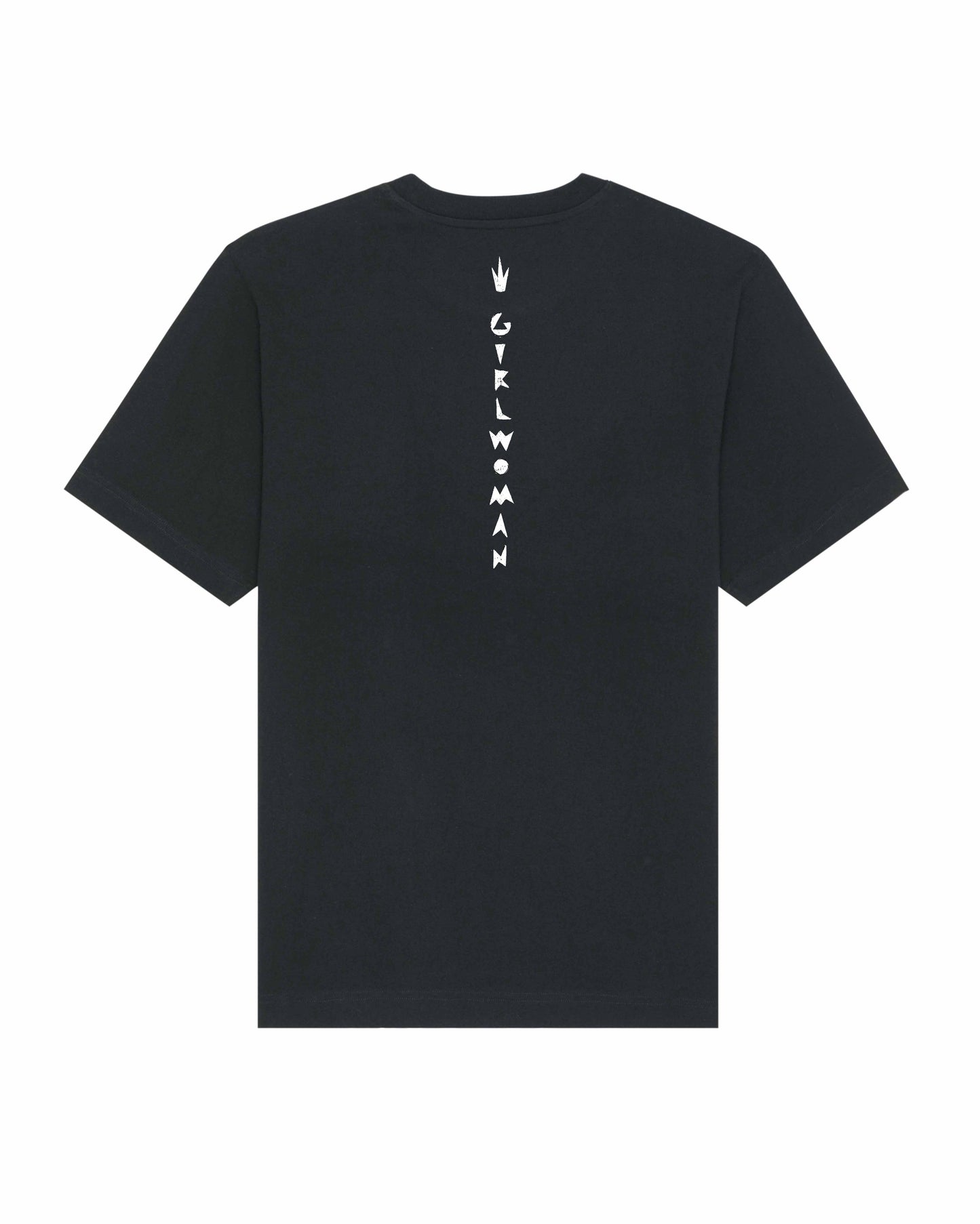 "Nur Mut" T-Shirt Girlwoman Merchandise. Oversized Fit. Schwere Stoffqualität 100% Cotton.
